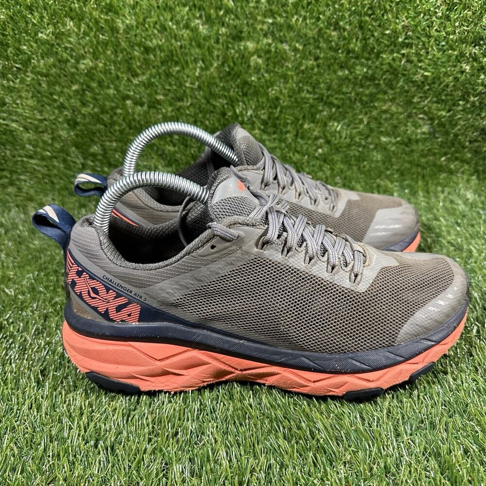 Hoka One One Challenger ATR 5 Women's Trail Running Shoes Size 8 Gray